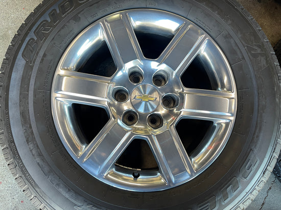Sold 2018 Chevy Silverado 1500 Factory 18 Wheels Tires OEM 5645 Rims BDS 275/65/18