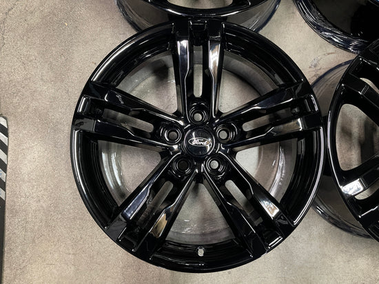 Sold Four 2021-2025 Ford Explorer Factor 18 Wheels OEM Rims LB5C1007B1B Black 10266