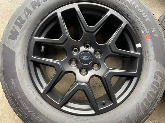Sold 2025 Ford F150 Factory 20 Wheels Tires OEM RIMS RL341007GA Black Goodyear 275/60/20