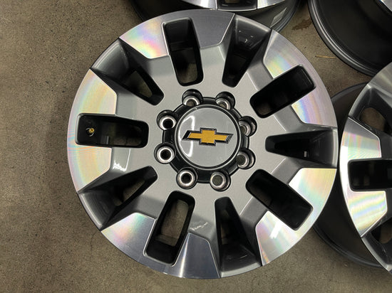 Sold Four 2025 Chevy Silverado HD2500 Factory 20" Wheels Rims 5947 OEM 23377036