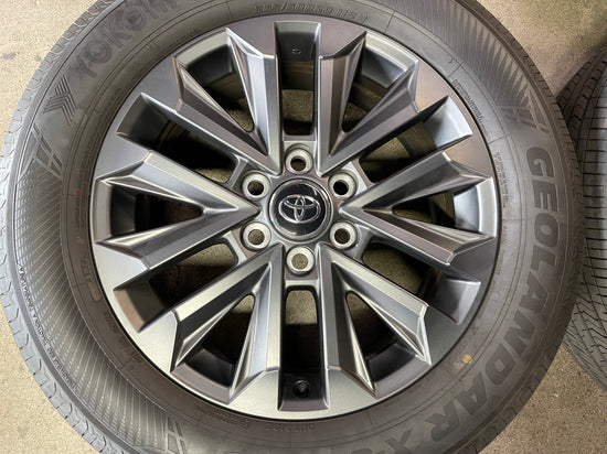 2025 Toyota Land Cruiser Factory 20 Wheels Tires Lug Nuts OEM Rims Yokohama Tundra