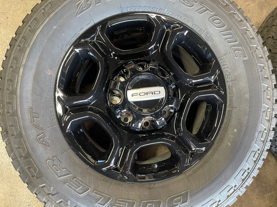 Sold 2024 Ford F250 F350 SRW Factory 18 Wheels Tires OEM 10479 Rims Black LT275/70/18