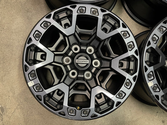 Sold Four 2025 Ford F150 Raptor R Factory 17 Wheels OEM Rims Bead Lock Black RL3V1007BA