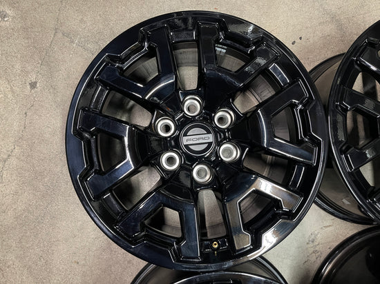 Five 2025 Ford Bronco R F150 Raptor R Factory 17 Wheels OEM Rims Black 6x135 NB3V1007AB