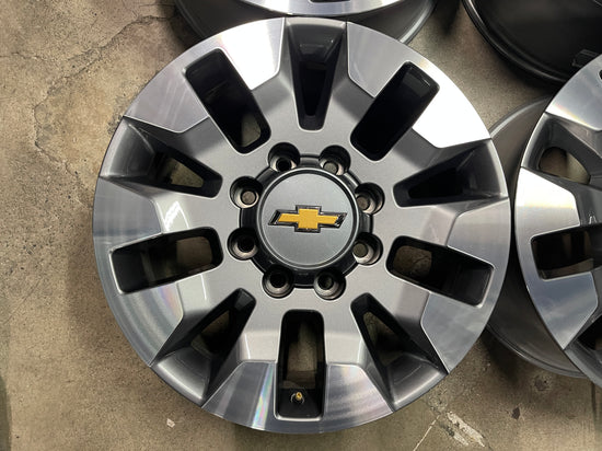 Sold Four 2024 2025 Chevy Silverado HD2500 Factory 20" Wheels Rims 5947 OEM 23377036