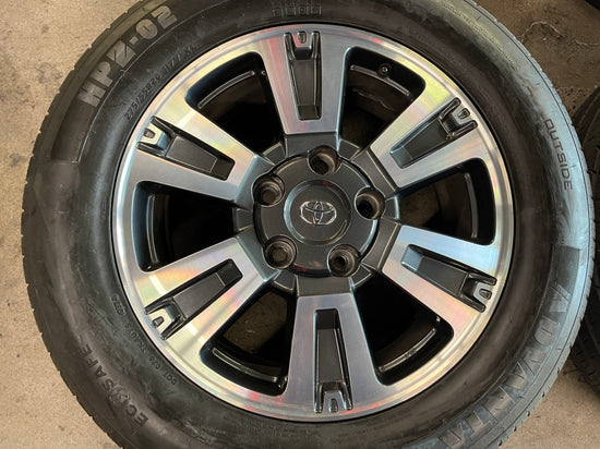 Sold 2021 Toyota Tundra Platinum Factory 20" Wheels Tires OEM Rims 75159 Sequoia