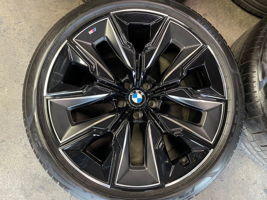 Sold 2024 BMW 740i 760i Factory 21 Wheels Tires Rims 71168 71169 OEM 36115A41F78 36115A41F79