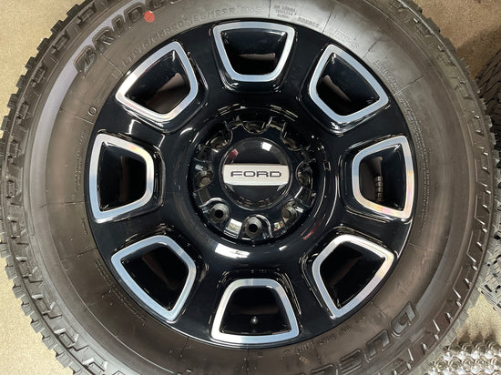 2025 Ford F250 F350 Factory 20 Wheels Tires OEM Rims Black PC3C1007HA Tires 92%