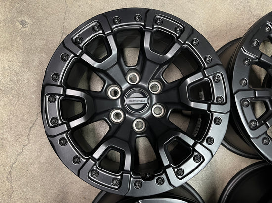 Sold FIVE 2024 Ford Bronco Raptor R Factory 17 Wheels OEM Rims Bead Lock 6x135 F150
