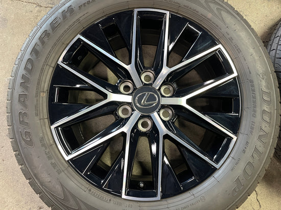 2024 Lexus GX550 Premium Factory 20" Wheels Tires OEM Rims Dunlop 265/55/20