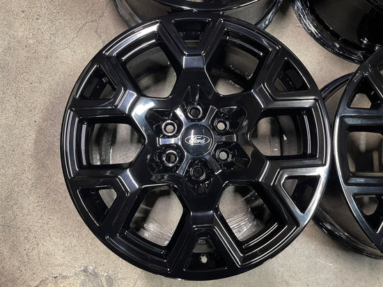 Sold Four 2025 Ford F150 Factory 20 Wheels OEM RIMS RL341007HA Gloss Black