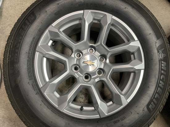 Sold 2025 Chevy Silverado Tahoe Factory 18 Wheels Tires Rims OEM SUB 1500 Michelin 14091
