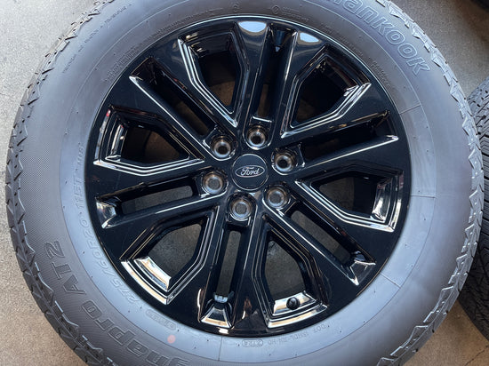 Sold 2025 Ford F150 Lariat Limited Factory 20 Wheels Tires OEM Rims RL3J1007BA Black