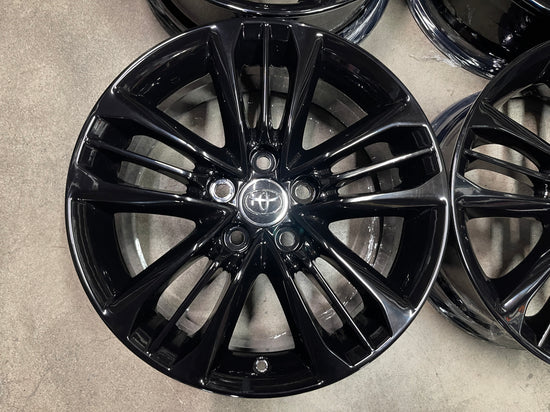 Four 2007-2017 Toyota Camry factory 17 Wheels Rims 75171 OEM Gloss Black