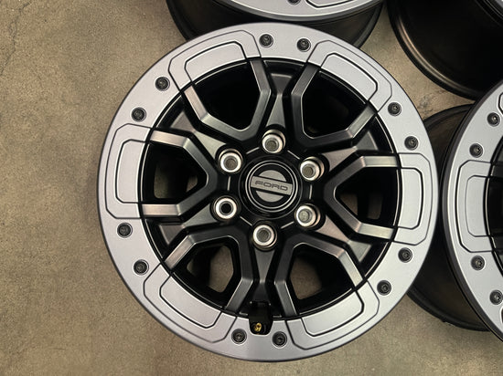 Sold Four 2025 Ford Ranger Raptor Factory 17 Wheels OEM RIMS N1WJ1007AA Bead Lock