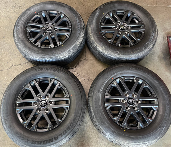 2025 Toyota Tundra Factory 18 Wheels Tires OEM 75281 Rims Yokohama 265/70/18