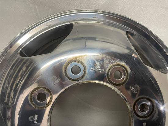 Sold One Single 2011-2022 GMC Chevy 3500 Front Dually factory 17 Wheel Rim OEM 5519