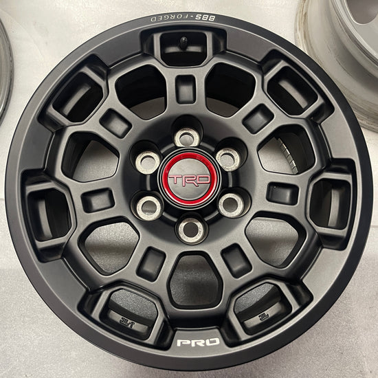 Sold 4) 2025 Toyota Tundra TRD Pro BBS Forged OEM 18 wheels 69195 PT960342202F Black