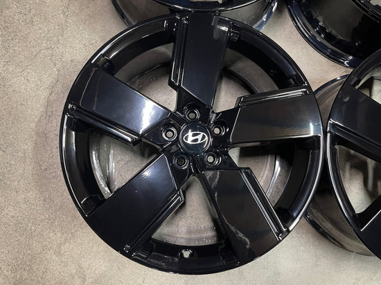2024 Hyundai Palisade Santa Fe factory 20 Wheels Oem Rims Tucson Gloss Black