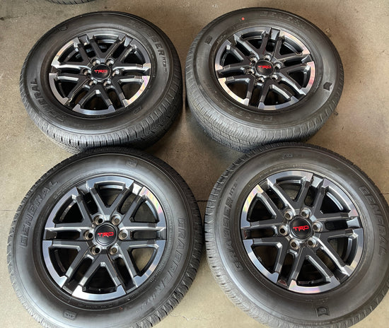 2024-2026 Toyota Tacoma TRD OEM 18" Wheel/Rim Tire Set of 4 | 95895 General Grabber HTS 265/65/18
