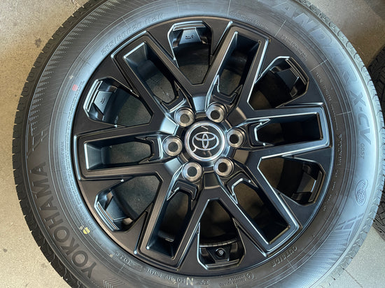 Sold 2024 Toyota Tundra Factory 20 Wheels Tires OEM Rims Black 2024 Tacoma