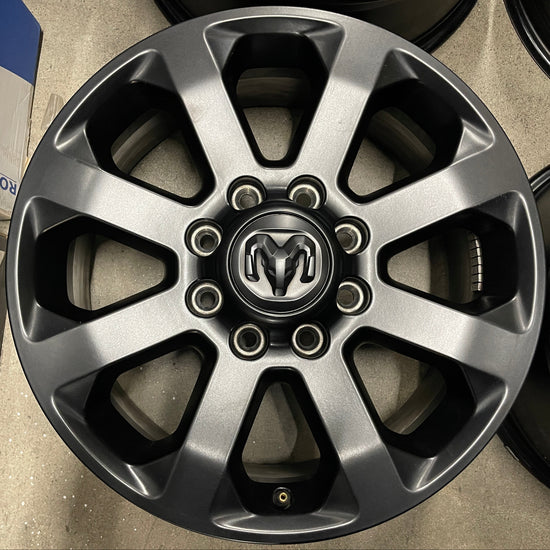 Sold Four 2025 Dodge RAM 2500 3500 Factory 20 Wheels OEM Rims Black 6MH99TRMAA