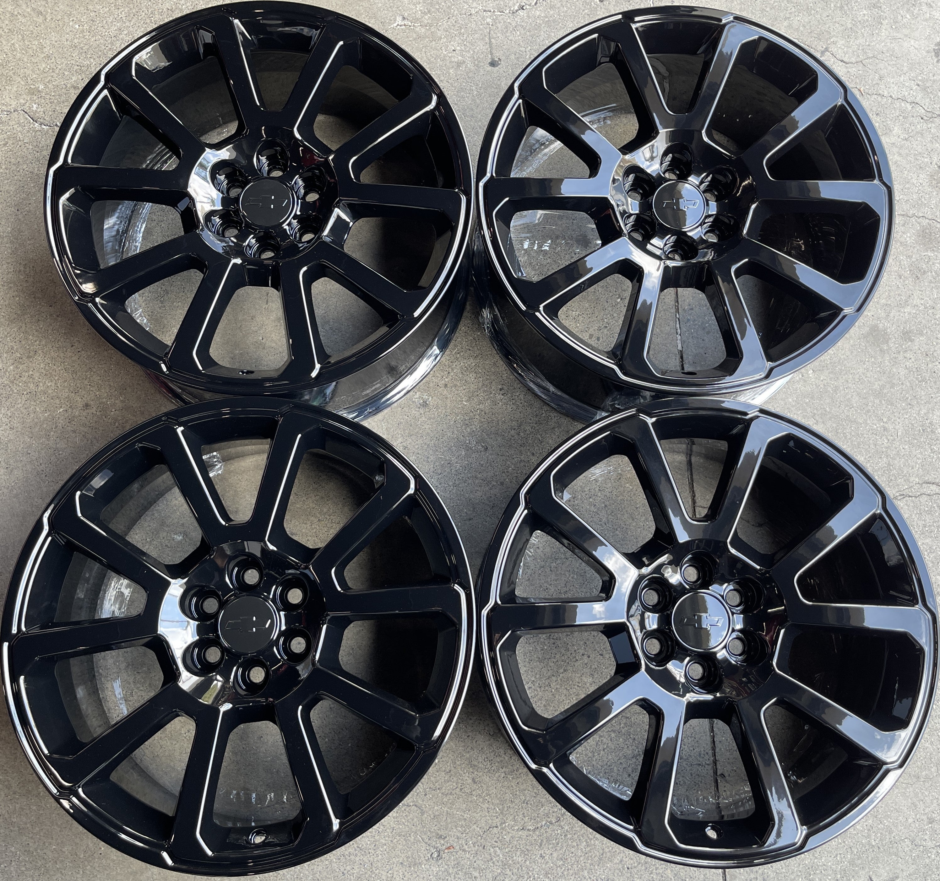 FOUR 2022 CHEVY COLORADO FACTORY 20 WHEELS OEM 5793 RIMS GMC CANYON BL