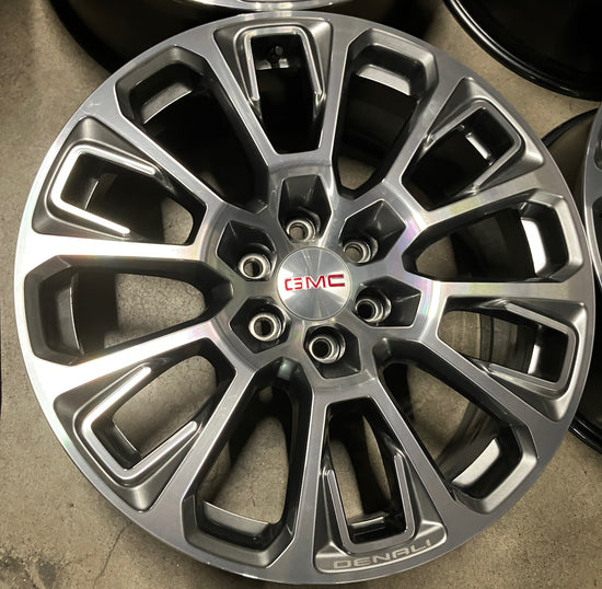 Sold 2025 GMC Denali Yukon Sierra 1500 Factory 22 Wheels OEM Rims 87835100 Silverado Tahoe