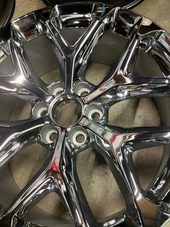 Sold One 2023 Chevy Silverado Escalade Factory 22 Wheel OEM Rim 84346103 Chrome 5668