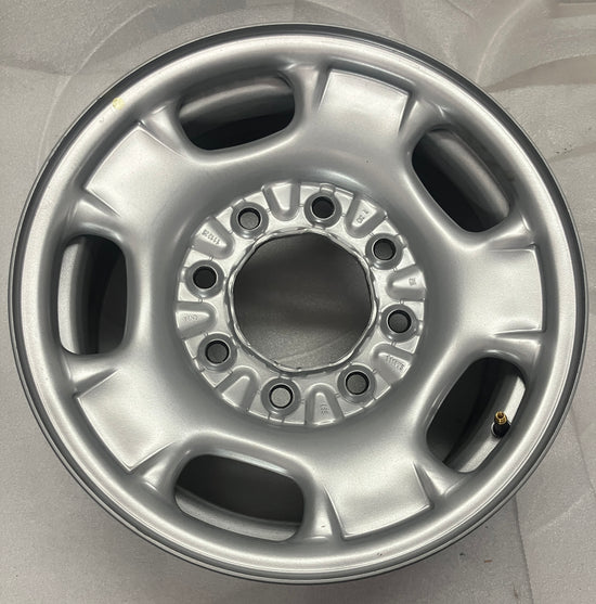 2011-2026 Chevy Silverado GMC Sierra 2500HD 3500HD Factory 17" Silver Steel Wheel Rim Single OEM Original 9597724