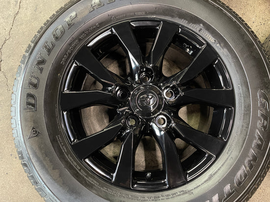 2016-2021 Toyota Land Cruiser Factory 18 Wheels Tires Rims OEM Tundra 75195 Black