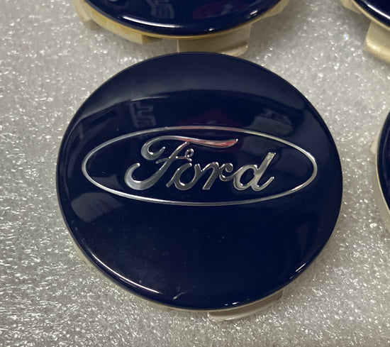 Set of 4 Ford F150 Expedition Blue Oval OEM center caps 2.5" 63.6MM