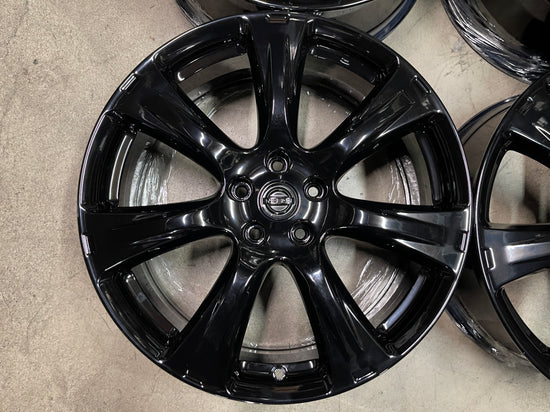 Four 2014 Nissan Murano Factory 20 Wheels OEM Rims 62581 Black