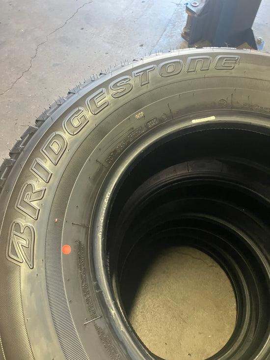 Set of 4 255/75R17 Bridgestone Dueler A/T RHS Takeoff Tires