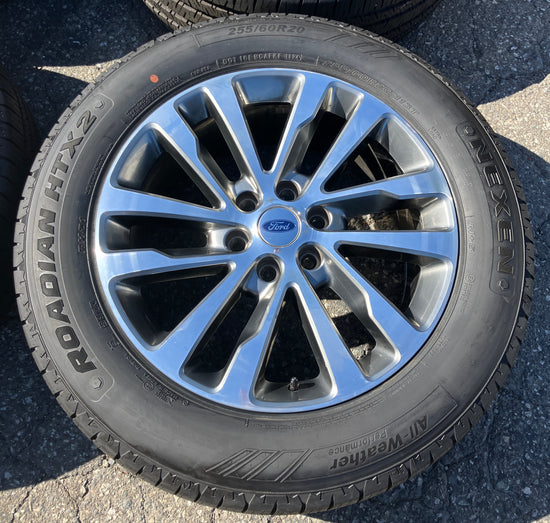 Sold 2018-2021 Ford Expedition Factory 20 wheels tires OEM F150 JL141007HA 255/60/20 Nexen