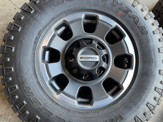 Sold 2025 Ford F250 F350 Tremor Lariat Factory 18 Wheels Tires Oem Rims Gray LT285/75/18 GDY