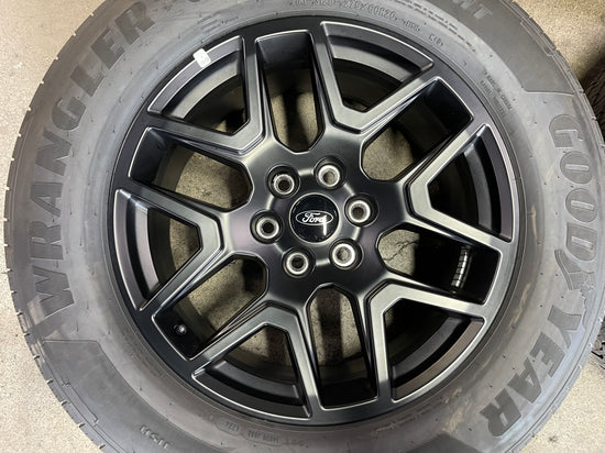 Sold 2025 Ford F150 Factory 20 Wheels Tires OEM RIMS RL341007GA Black Goodyear 275/60/20