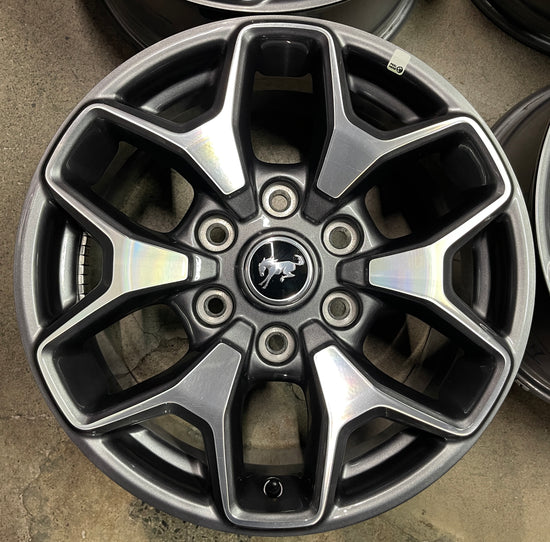 Five 2025 Ford Bronco Badlands 17 Factory Wheels OEM Rims 10387 WildTrak Ranger