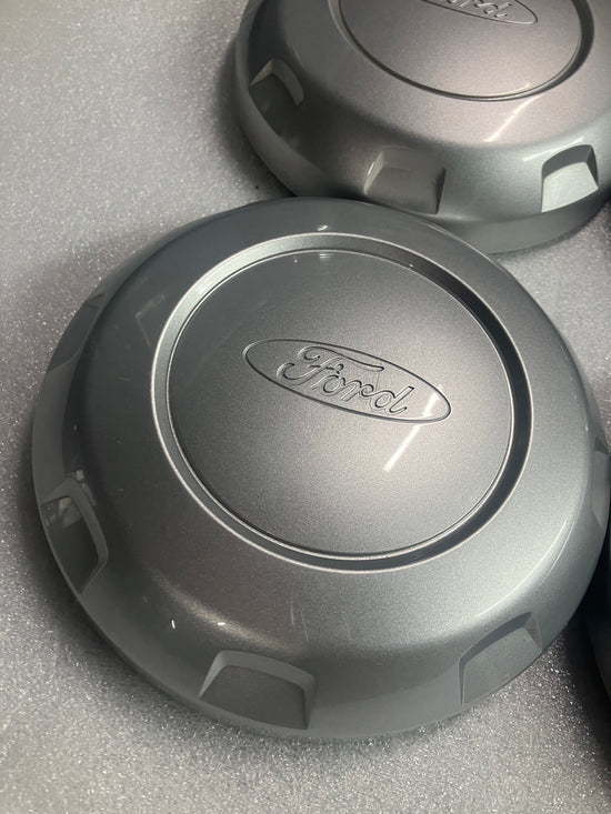 Set of 4 Ford F150 4L34-1A096-AB OEM center caps for FORD F150 Silver steel wheels