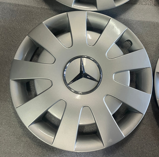 Sold Set of 4 Factory MBZ 16" Mercedes Sprinter full wheel covers B66560733