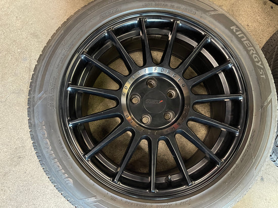 Sold Used Chevy Volt Bolt 5x105 17 Wheels Tires TSW Paddock 17x8.0 +40 Hankook 225/50/17