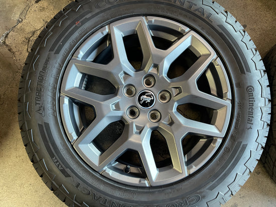Sold 2025 Ford Bronco Sport Maverick Factory 17 Wheels Tires OEM Rims Continental AT 225/65/17