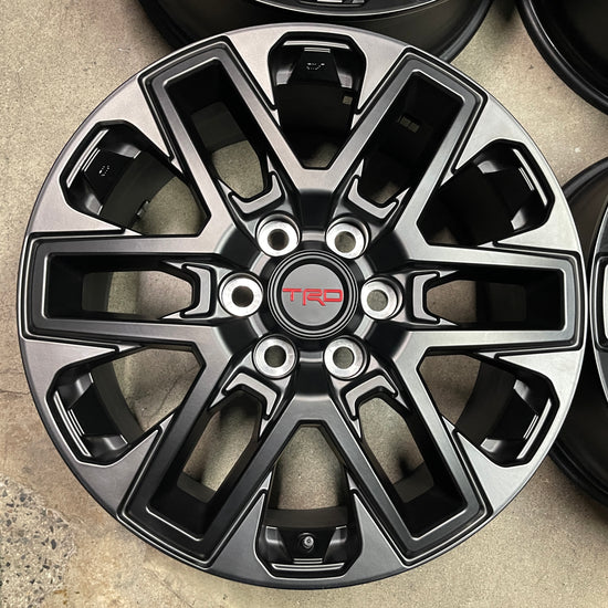 Sold Four 2024 2025 Toyota Tundra TRD Factory 20 Wheels OEM Rims Black PT946-34220