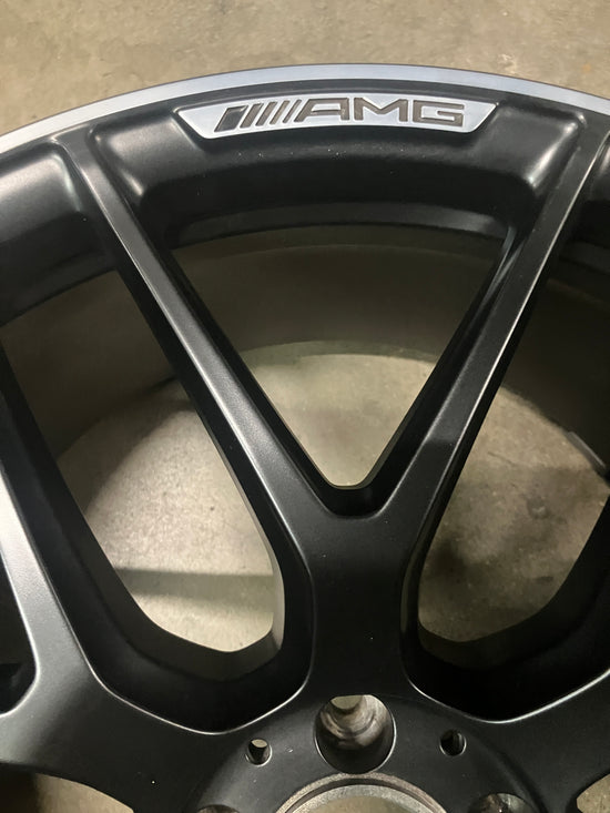 ONE 2020-2025 Mercedes GLE53 GLE63 AMG OEM 22" Forged Rear Wheel Rim A1674014500