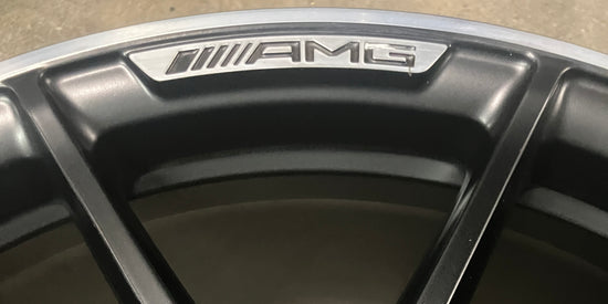 Single 2020-2025 Mercedes GLE53 GLE63 AMG OEM 22" Forged Rear Wheel Rim A1674014500