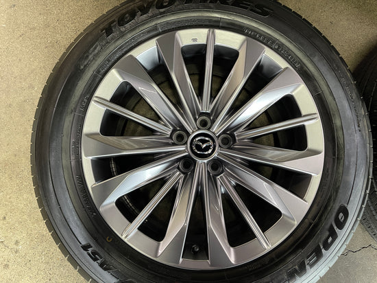 Sold 2025 Mazda CX90 CX-90 Factory 19 Wheels Tires OEM 9965038590 Rims 265/55/19 Toyo