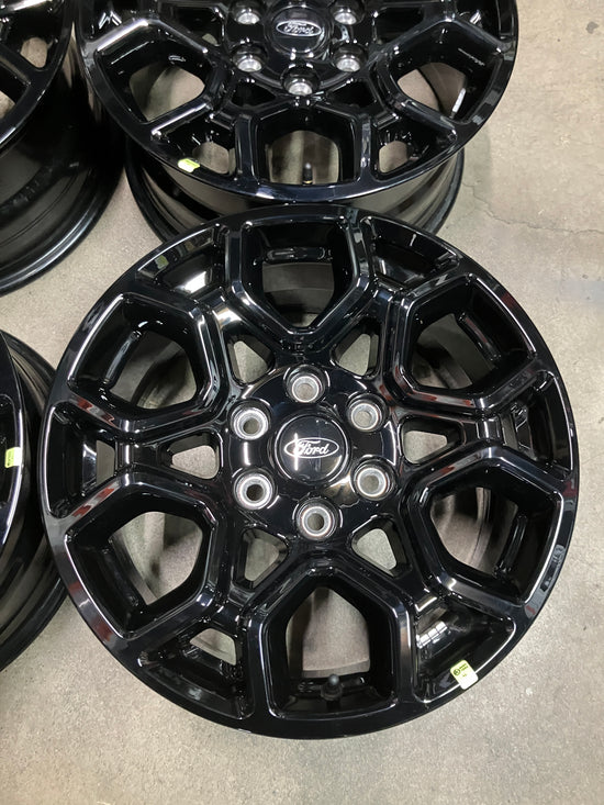 Sold Four 2025 FORD F150 Factory 18 Wheels OEM 10340 RIMS ML341007BA gloss black