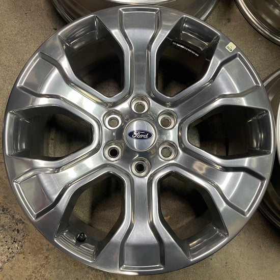 Sold Four 2023 Ford F150 Platinum Factory 20 Wheels OEM Rims 10348 Polished ML341007LA