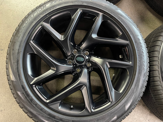 2024 Range Rover Autobiography Sport HSE Factory 22 Wheels Tires Rims OEM Black 5X120