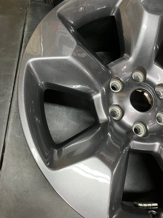 ONE 2024 RAM 1500 20 Wheel Charcoal OEM 2675 Rim Built To Serve WR2 6FF70TRMAA